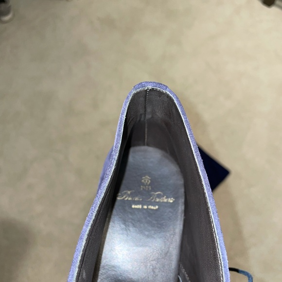 Brooks Brothers Navy Mens Suede Chukka Boots - Picture 5 of 8